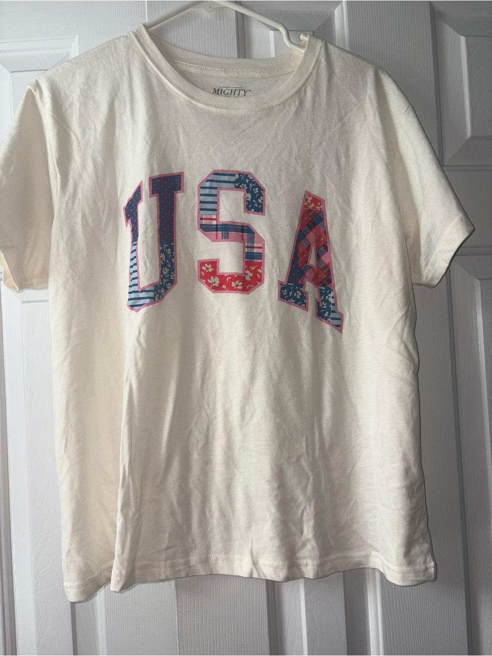 “USA” women’s/juniors tshirt white